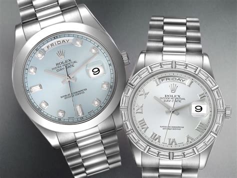 rolex platinum daydate|Altro.